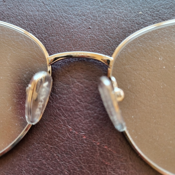 Prada 0PR 64YV Eyeglasses Silver/Black Frame Round Full Rim 54-18-135 No Case - Picture 15 of 15